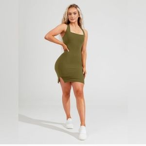 NWT Buffbunny Revolution Dress - Grounded Dark Olive